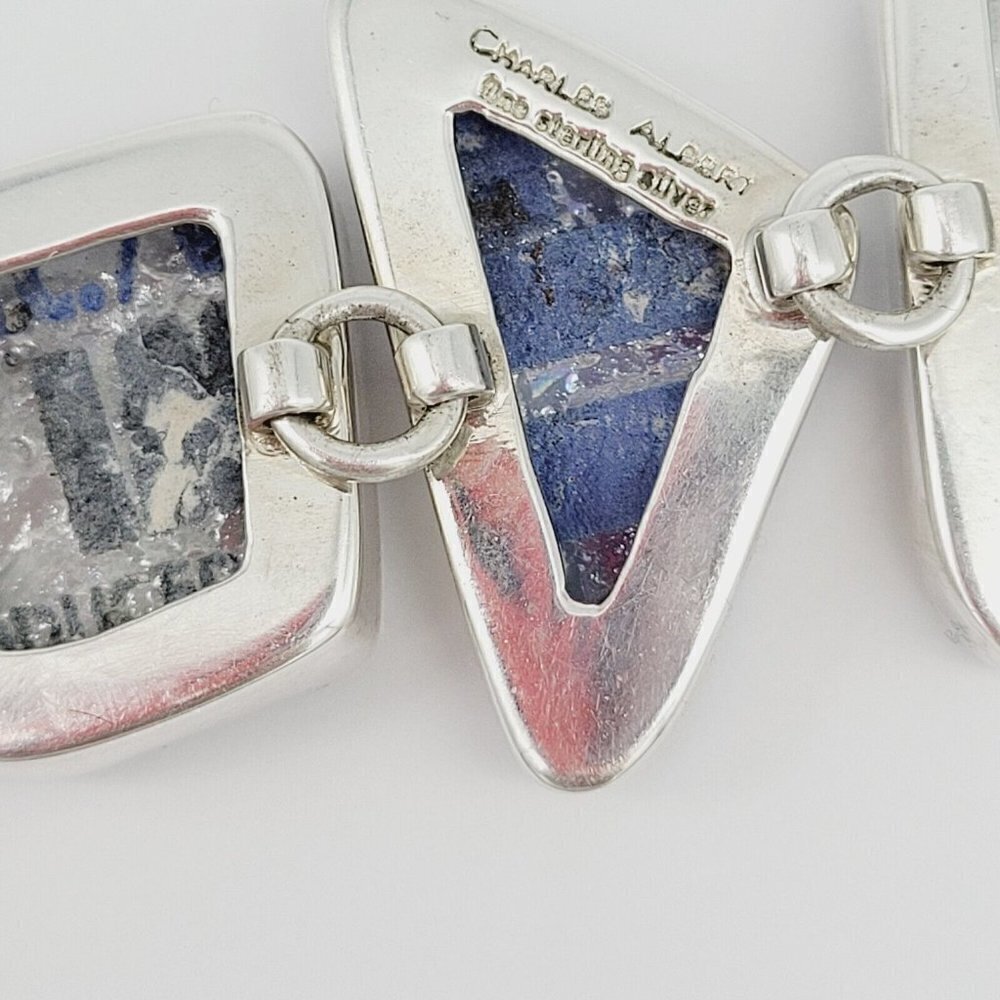 Charles Albert Absolut Vodka Glass 950 Fine Silver Bracelet Limited Edition - Picture 6 of 9